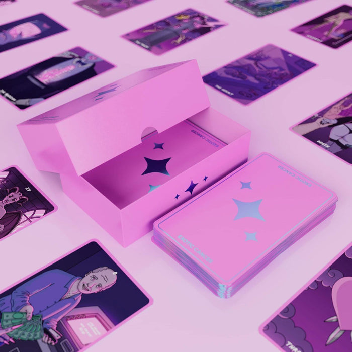 PINK TAROT CARDS | HOLOGRAPHIC DECK | AUSTRALIA